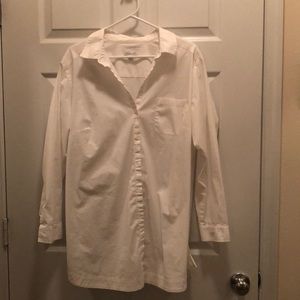 J.Jill button down white shirt